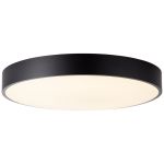 Brilliant Slimline Loftlampe Metal Plast  Hvid Sort 58W 6800lm - 830-865 CCT | 490mm - Fjernbetjening Dæmpbar