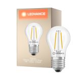 Ledvance Classic LED E27 Pære Filament Klar 1W 136lm - 827 Ekstra Varm Hvid | Erstatter 15W