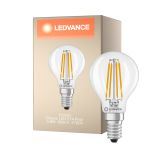 Ledvance Classic LED E14 Pære Filament Klar 3.8W 806lm - 827 Ekstra Varm Hvid | Erstatter 60W