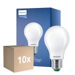 Fordelspakke 10x Philips MASTER LED Pære Ultra Efficient E27 Pære matt 2.3W 485lm - 827 ekstra varm hvid | erstatter 40W