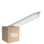 Fordelspakke 10x Philips LED Vandtæt Lysrender Coreline 25W 4000lm - 840 Kold Hvid | 60cm - Erstatter 2x18W