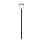 Eglo Jordspyd Lys Pantete Solar Sort 7W 840lm - 830 Varm Hvid | IP65 - Bevægelsessensor