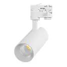 Noxion LED Lysskinner 3-Fase Ecowhite Aluminium Hvid 20W 2060lm 36D - 840 Kold Hvid | UGR <19