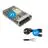 Mean Well Driver | LRS15024 | IP20 | 24V | 150W + Strømkabel 2m med Jord