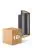 Fordelspakke 10x Nordlux Nico Vægbelysning Aluminium Sort Up & Down | IP54 - Egnet til 2x GU10