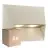 Fordelspakke 6x Nordlux Pontio Vægbelysning Aluminium Sanded | IP54 - Egnet til 2x GU10 