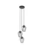 Eglo Pendel Lampe Newtown Stål Sort | IP20 - Egnet til 3x E27 
