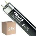 Fordelspakke 25x Philips MASTER TL-D 36W - Blacklight Blå | 120cm