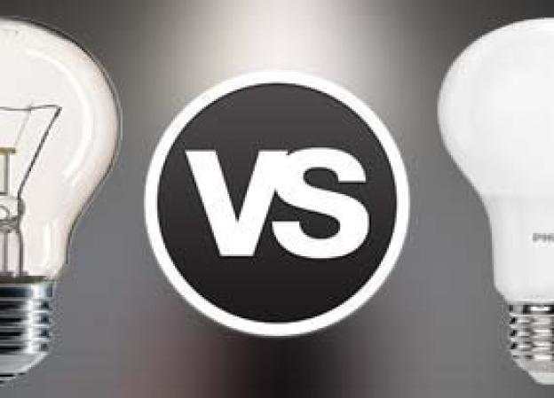 En glødepære, sparepære eller en LED-pære?